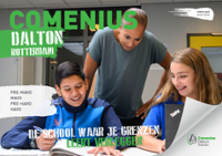 de folder van Comenius Dalton Rotterdam met meer informatie over de school